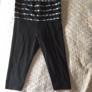 Victoria Secret Pink cropped leggings